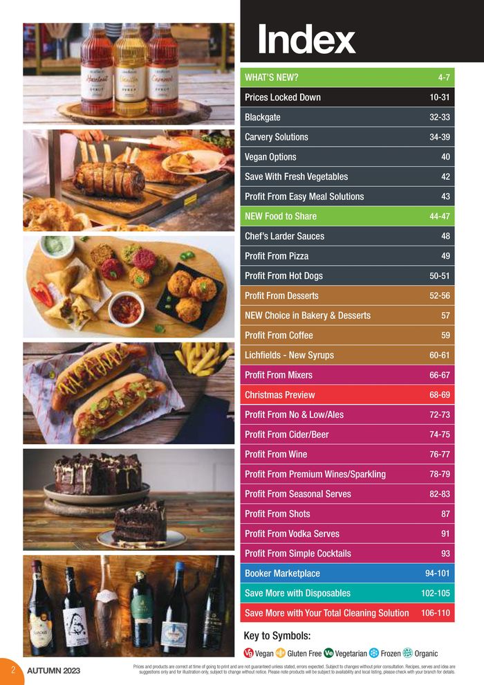 Booker Wholesale catalogue in Leeds | Catering Guide Autumn 2023 | 12/10/2023 - 02/01/2024