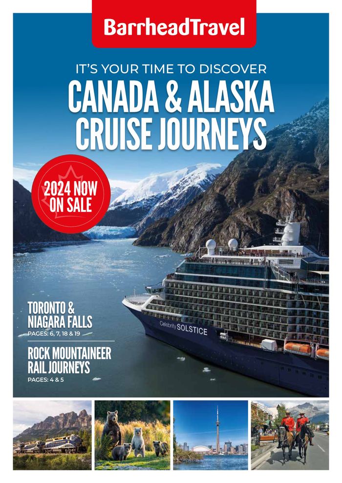 Barrhead Travel catalogue | Canada & Alaska Brochure | 19/10/2023 - 31/12/2024