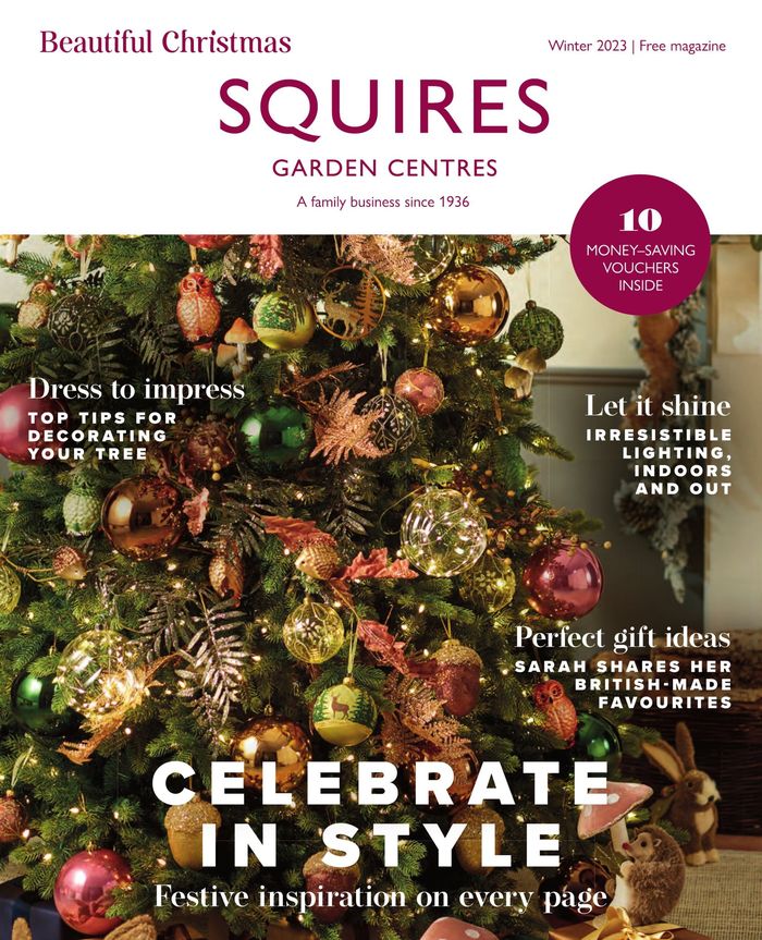 Squires Garden Centres catalogue | Christmas 2023 | 26/10/2023 - 24/12/2023
