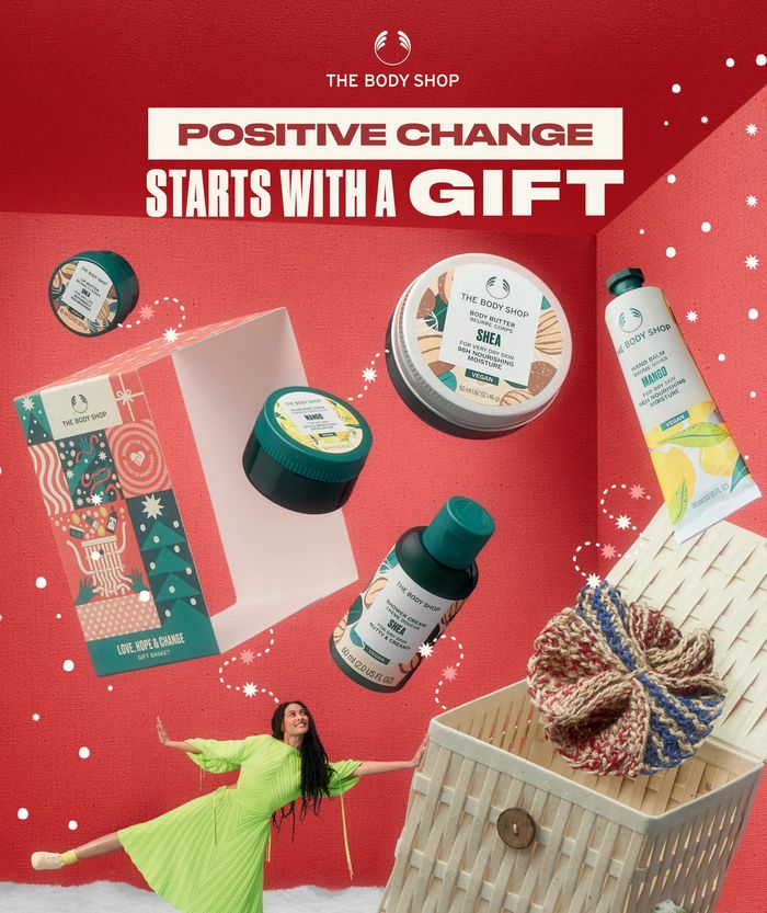 The Body Shop catalogue | Christmas Gift Guide | 30/10/2023 - 25/12/2023