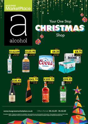 Musgrave MarketPlace catalogue | ALCOHOL DEALS | 03/11/2023 - 31/12/2023