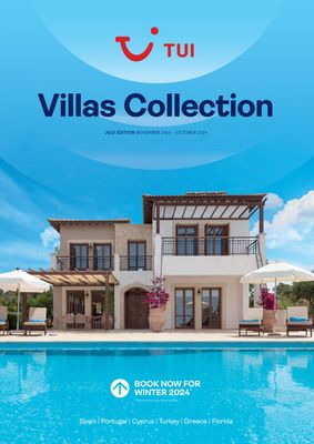 Travel offers | Villas Collection in Tui | 06/11/2023 - 31/10/2024