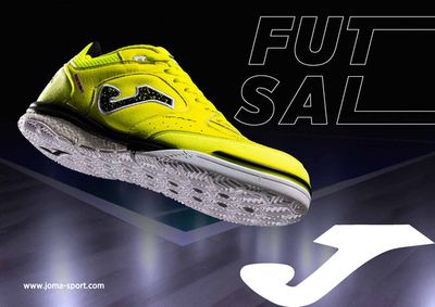 Joma catalogue | Futsal Shoe Collection 2023 | 13/11/2023 - 31/12/2023