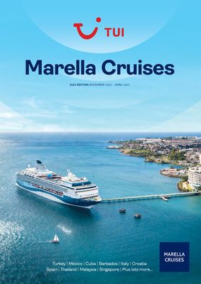 Tui catalogue | Marella Cruises Nov 2023 - Apr 2024 | 17/11/2023 - 30/04/2024