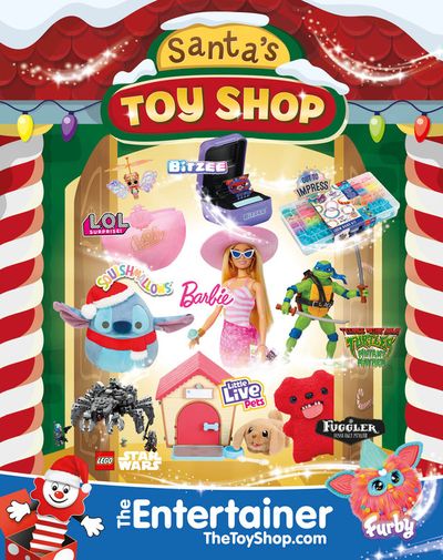 Toys & Babies offers | Santa's Toy Shop in The Entertainer | 21/11/2023 - 25/12/2023