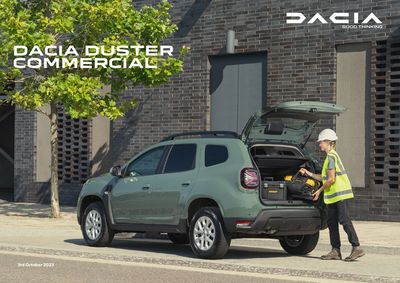 Cars, Motorcycles & Spares offers | Dacia Duster Commercial in Dacia | 21/11/2023 - 31/12/2023
