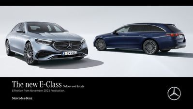 Cars, Motorcycles & Spares offers | Mercedes Benz New E-Class Saloon in Mercedes-Benz | 22/11/2023 - 31/12/2023