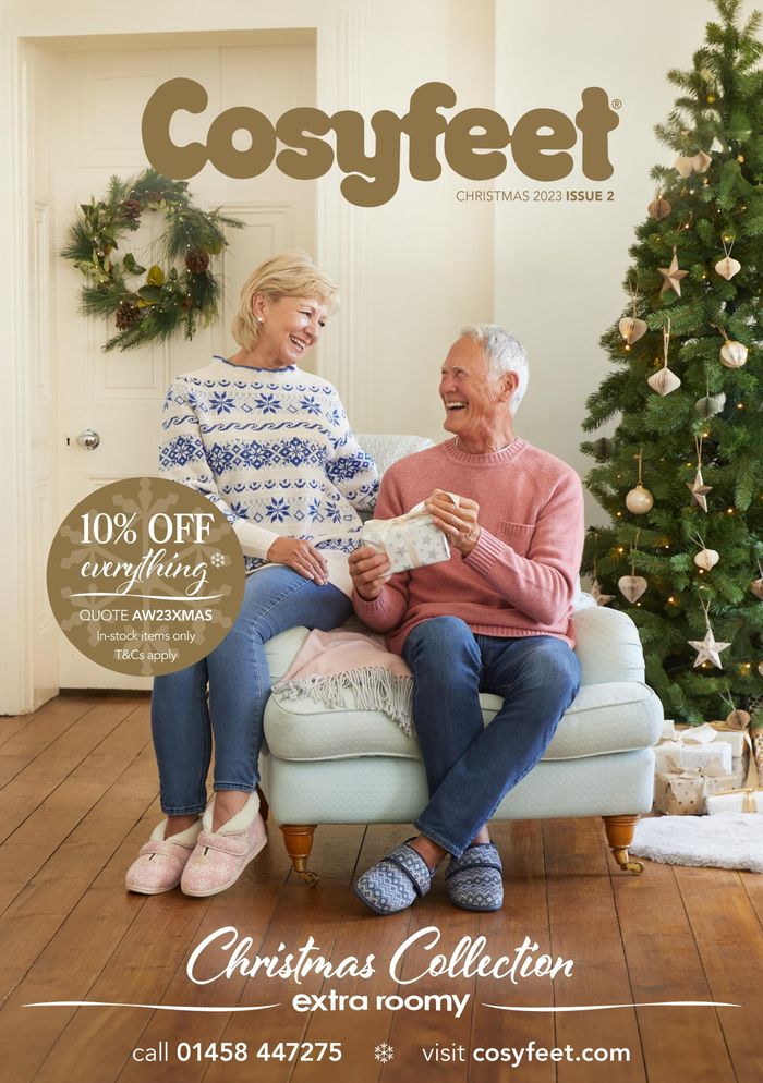 Cosyfeet catalogue | Christmas 2023 Issue 2 | 23/11/2023 - 31/12/2023