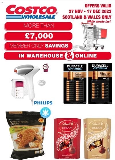 Costco catalogue in Leeds | Costco Weekly offers Scotland & Wales | 30/11/2023 - 17/12/2023
