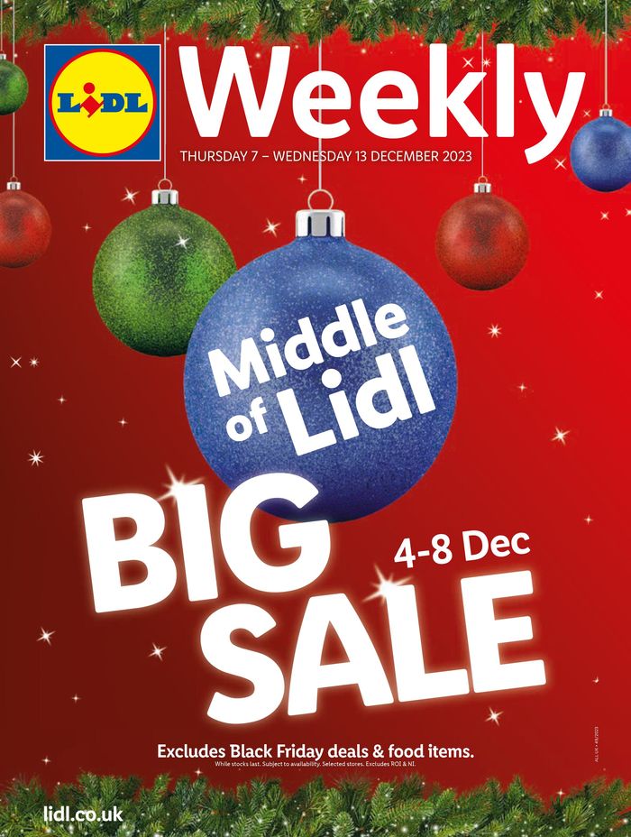 Lidl catalogue in Leeds | Lidl Weekly Offers | 07/12/2023 - 13/12/2023