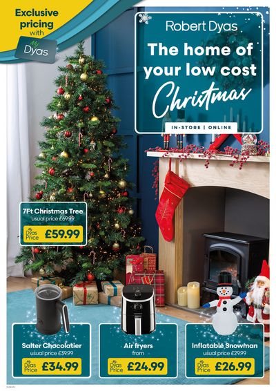Home & Furniture offers | Christmas Leaflet 2023 in Robert Dyas | 30/11/2023 - 24/12/2023