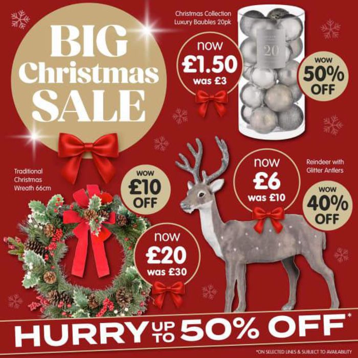 B&M Stores catalogue in Sheffield | Big Christmas Sale | 01/12/2023 - 25/12/2023