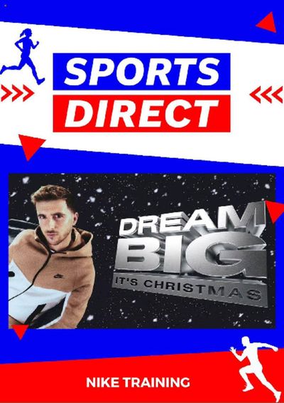 Sports Direct catalogue | Dream Big It's Christmas | 05/12/2023 - 31/12/2023