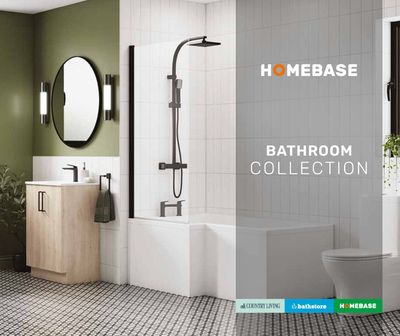 Homebase catalogue in London | Bathroom Collection | 11/12/2023 - 31/05/2024