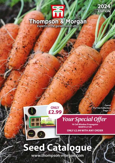 Garden & DIY offers in Ballymena | Seed Catalogue 2024 Edititon in Thompson & Morgan | 01/03/2024 - 31/05/2024