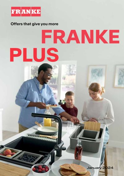 Franke catalogue in Liverpool | Franke Plus | 03/01/2024 - 31/03/2024