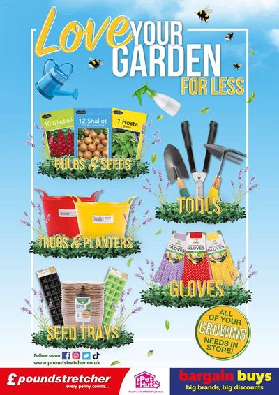 Supermarkets offers in Brighton | Love Your Garden For Less in Poundstretcher | 23/01/2024 - 22/03/2024