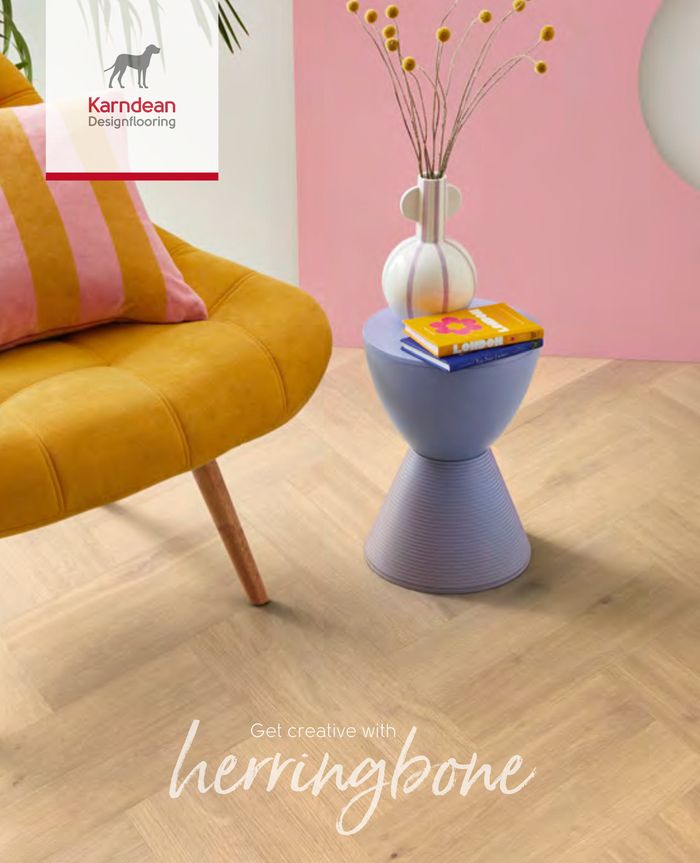Karndean catalogue in Sheffield | Get Creative With Herringbone | 25/01/2024 - 31/03/2024