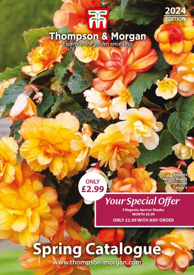 Garden & DIY offers in Leeds | Spring Best Sellers 2024 in Thompson & Morgan | 01/03/2024 - 31/05/2024