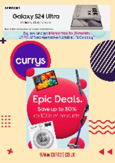 Electronics offers in Birmingham | Epic Deals in Currys | 05/02/2024 - 06/03/2024