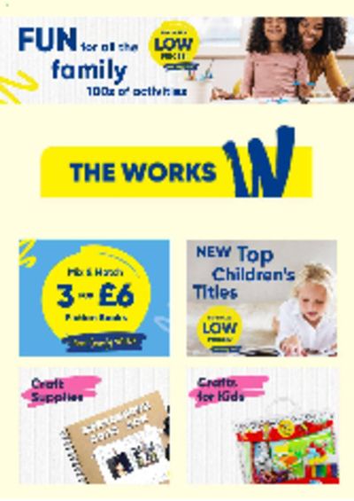 Toys & Babies offers in London | Low Prices in The Works | 05/02/2024 - 05/03/2024