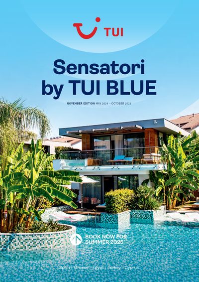Travel offers in Birmingham | Sensatori by TUI BLUE May 2024 – Oct 2025 in Tui | 01/05/2024 - 31/10/2025