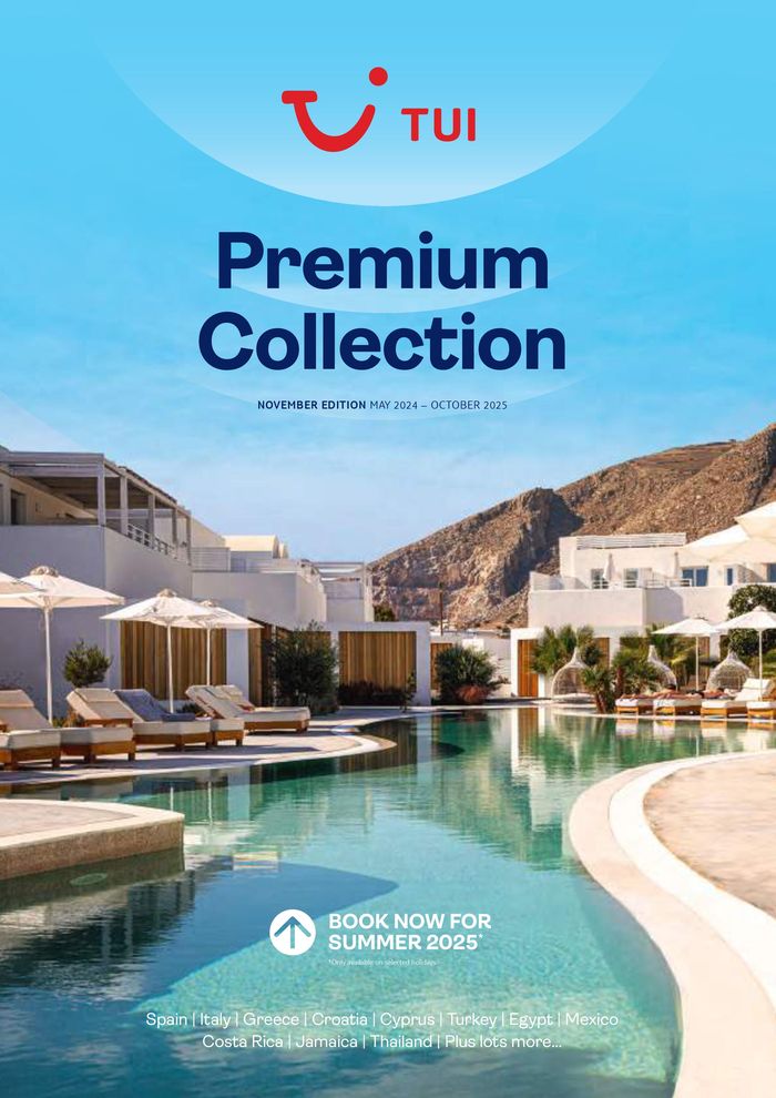 Tui catalogue in Birkenhead | Premium Collection May 2024 – Oct 2025 | 01/05/2024 - 31/10/2025