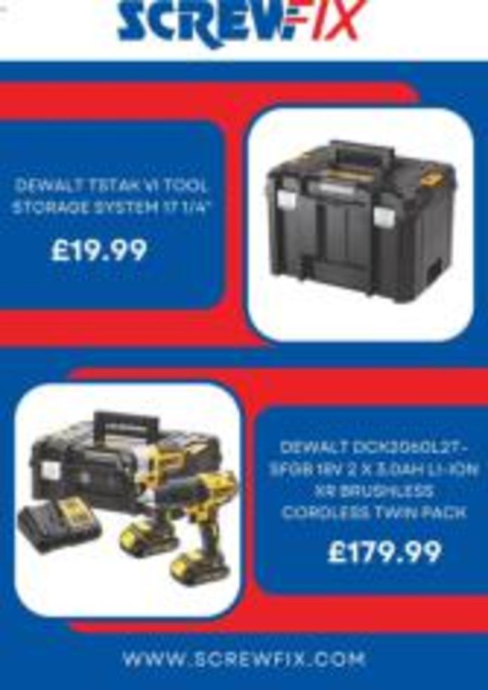 Screwfix Discounts & Offers Mother's Day Tiendeo