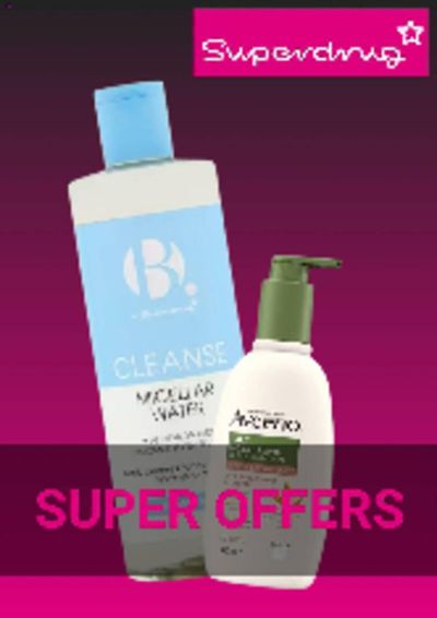 Pharmacy, Perfume & Beauty offers in Birmingham | Super Offers in Superdrug | 19/02/2024 - 17/03/2024