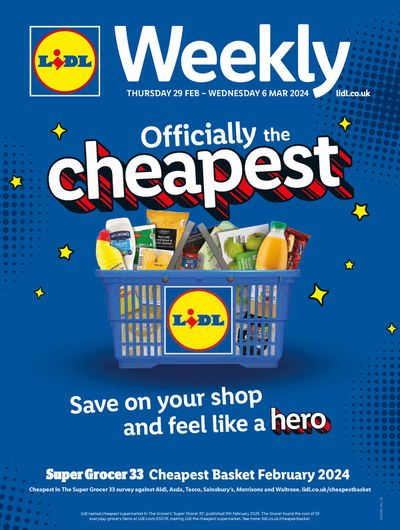 Supermarkets offers in Liverpool | Officially The Cheapest in Lidl | 29/02/2024 - 06/03/2024
