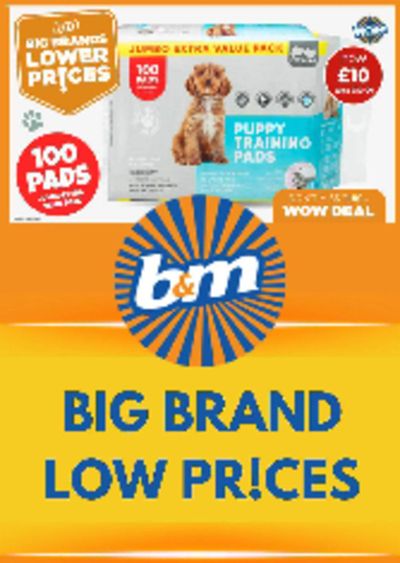Supermarkets offers in Sheffield | Big Brand Low Prices in B&M Stores | 26/02/2024 - 22/03/2024