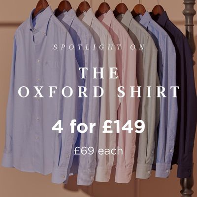 Clothes, Shoes & Accessories offers in London | The Oxford Shirt in Hawes & Curtis | 26/02/2024 - 11/03/2024