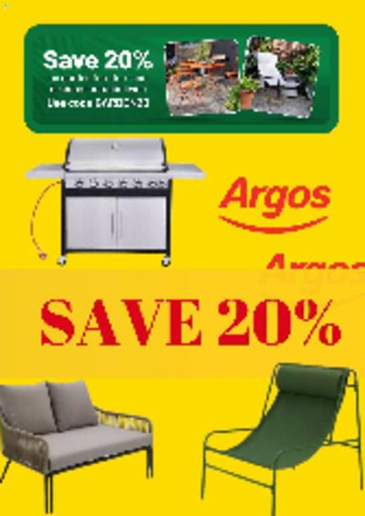 Argos catalogue | Save 20% | 27/02/2024 - 04/03/2024