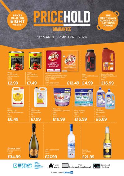 Bestway catalogue in Cardiff | Price Hold  | 01/03/2024 - 25/04/2024