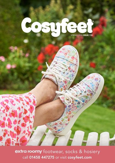 Clothes, Shoes & Accessories offers in Sheffield | Spring 2024 in Cosyfeet | 01/03/2024 - 31/05/2024