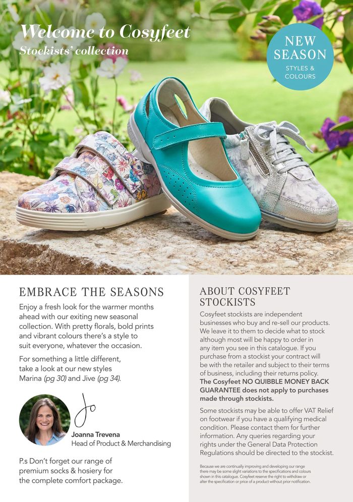 Cosyfeet catalogue in Wellingborough | Spring/Summer 2024 | 01/03/2024 - 31/08/2024