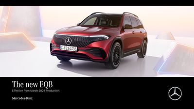 Mercedes-Benz catalogue | Mercedes Benz New EQB | 05/03/2024 - 05/09/2024