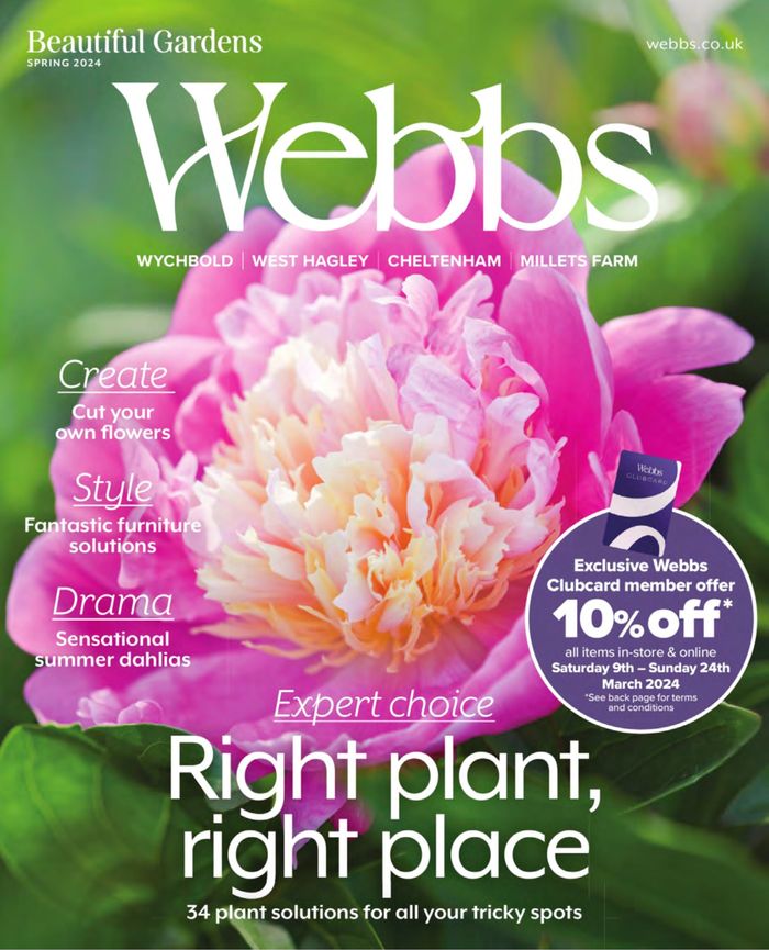 Webbs catalogue in Stourbridge | Spring 2024 | 11/03/2024 - 31/05/2024