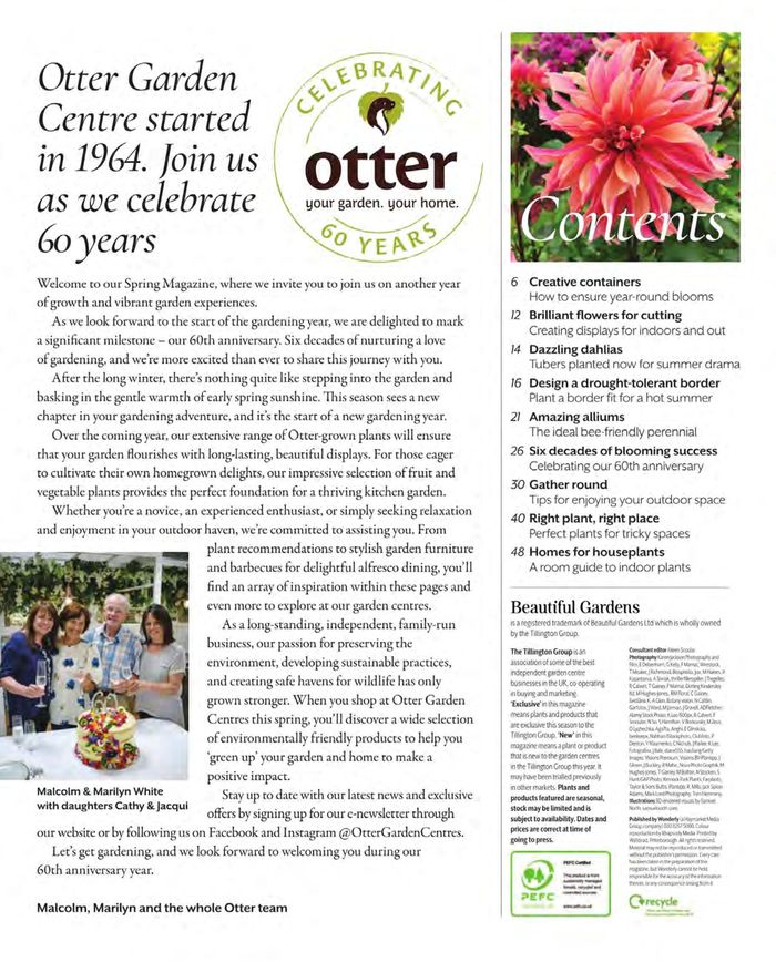 Otter Nurseries catalogue in Torquay | Spring 2024 | 11/03/2024 - 31/05/2024