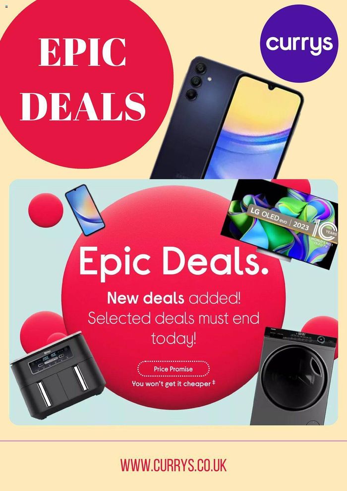 Currys catalogue in Maidstone | Epic Deals | 11/03/2024 - 09/04/2024