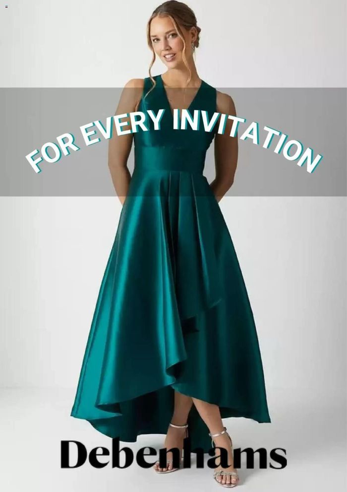 Debenhams catalogue | For Every Invitation | 11/03/2024 - 07/04/2024