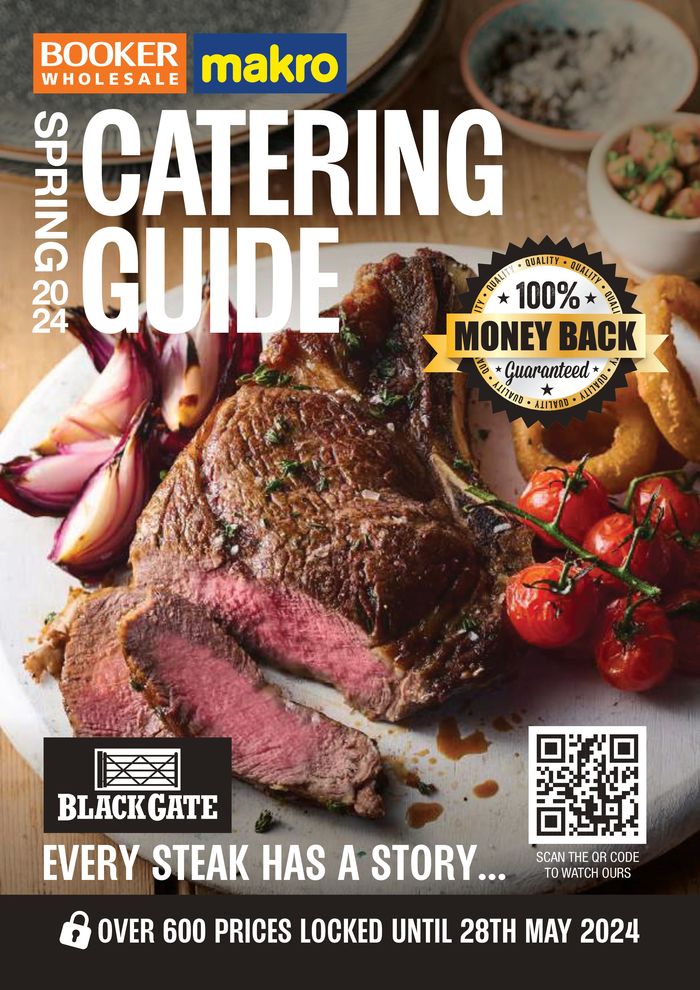 Booker Wholesale catalogue in Barking-Dagenham | Catering Guide Spring 2024 | 11/03/2024 - 28/05/2024