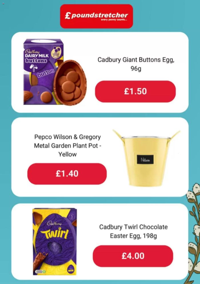 Poundstretcher catalogue in Fleetwood | Happy Easter | 12/03/2024 - 11/04/2024