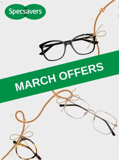 Pharmacy, Perfume & Beauty offers in Ballymena | March Offers in Specsavers | 12/03/2024 - 03/04/2024