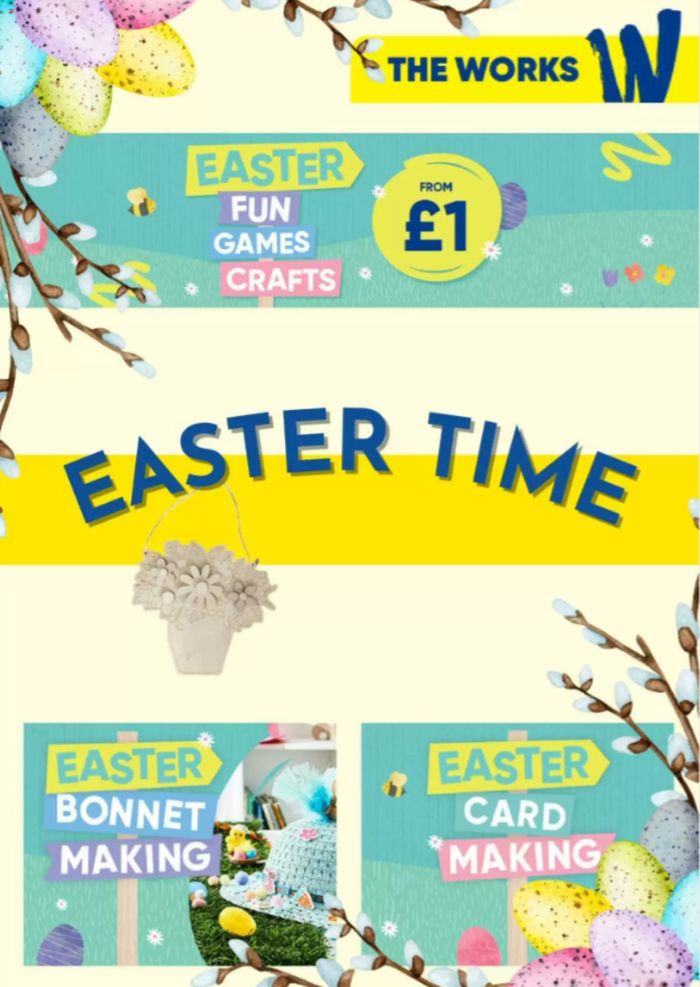 The Works catalogue in Southend-on-Sea | Easter Time | 12/03/2024 - 06/04/2024