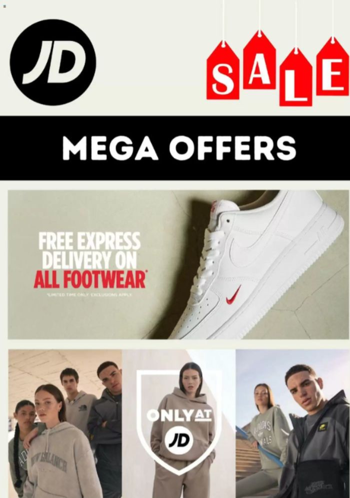JD Sports catalogue in Bournemouth | Mega Offers | 18/03/2024 - 19/04/2024