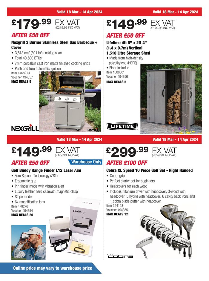 Costco catalogue in Glasgow | Costco Offers In Warehouse & Online | 18/03/2024 - 14/04/2024