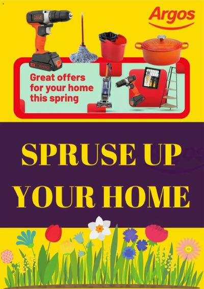 Argos catalogue | Spruse Up Your Home | 19/03/2024 - 25/03/2024