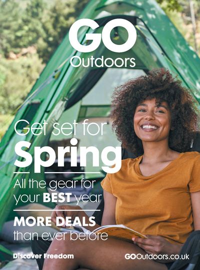 Clothes, Shoes & Accessories offers in Stoke-on-Trent | Get Set For Spring in GO Outdoors | 20/03/2024 - 22/04/2024