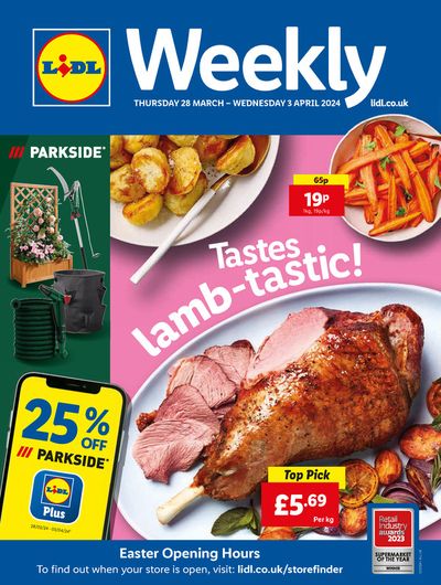 Lidl catalogue in Droitwich | Tastes Lamb-Tastic! | 28/03/2024 - 03/04/2024